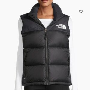 The North Face Retro Nuptse Logo Down Vest Women’s Size Medium
